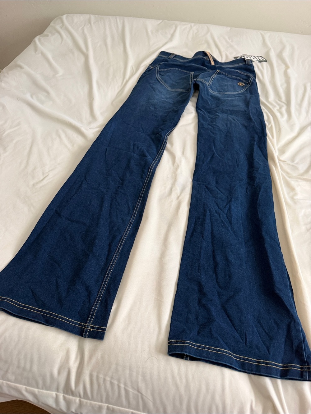 Freddy Dark Blue Flared Leggings